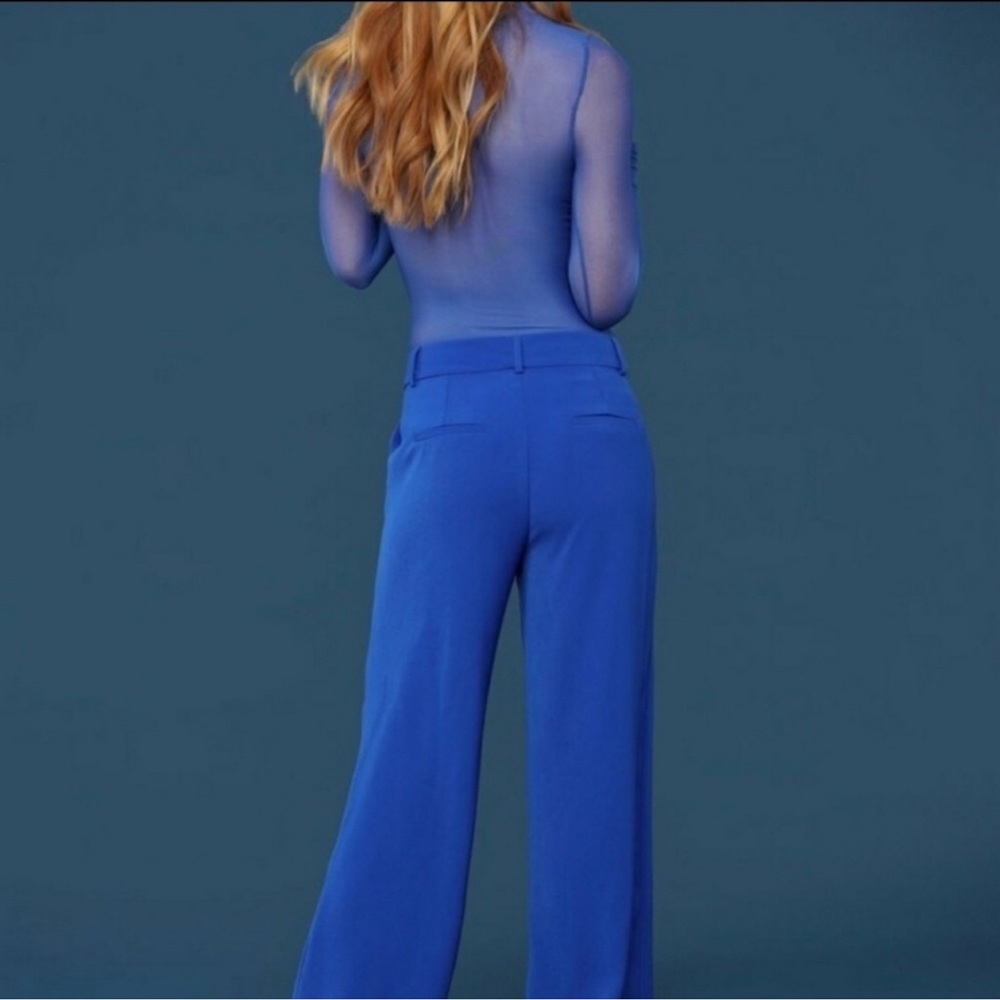 Fashion Nova CARDI-B Collection Royal Blue Pants